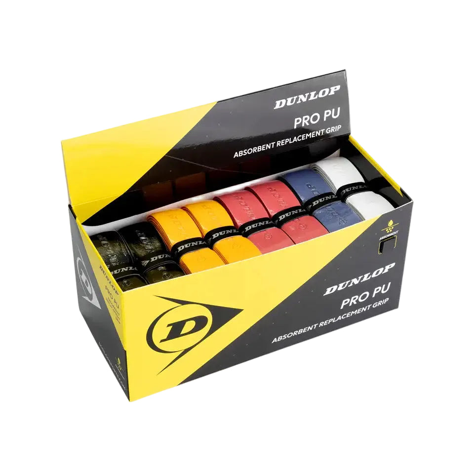 Dunlop Squash Pro PU Mixed Grip (Box of 24)