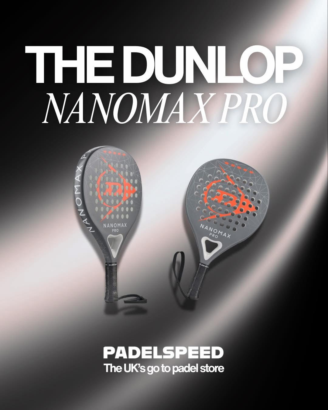Pala de Pádel Dunlop Nanomax Pro (2026)