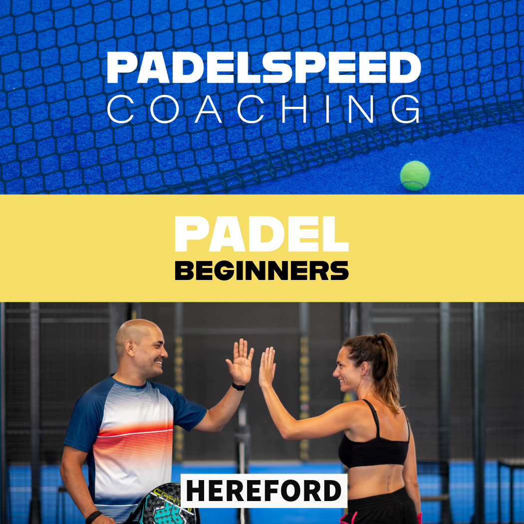 Padelspeed Coaching: Padel Beginners, Thursdays 12-1pm (Hereford)