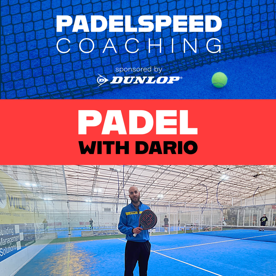 Padelspeed Coaching: Padel with Dario, 6.00-7.30pm Sundays (Cardiff)