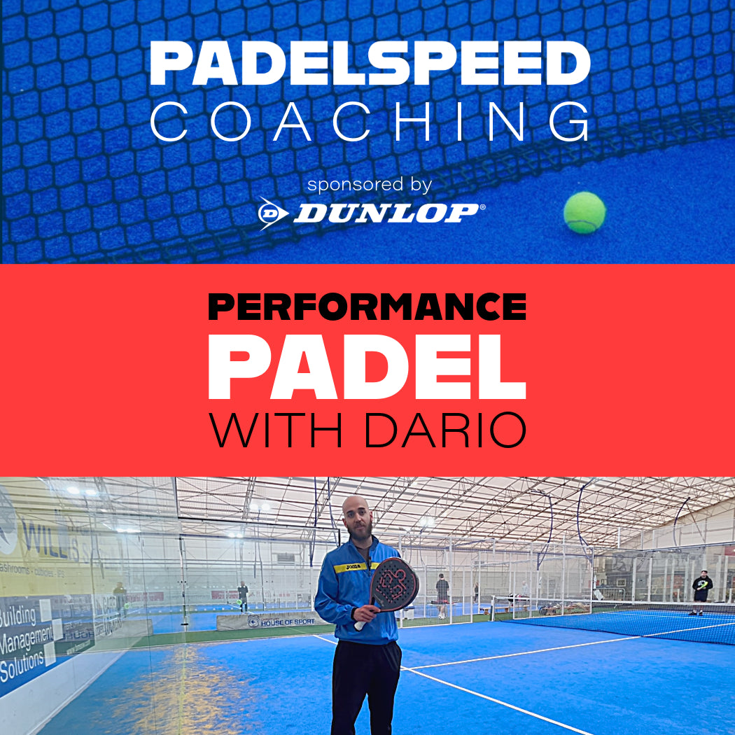 Padelspeed Coaching: Performance Padel with Dario, 7.30-8.30pm Sundays (Cardiff)