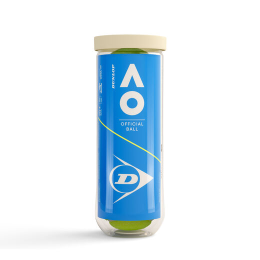 Tennis Balls Dunlop Australian Open AO (3 Ball Tube)