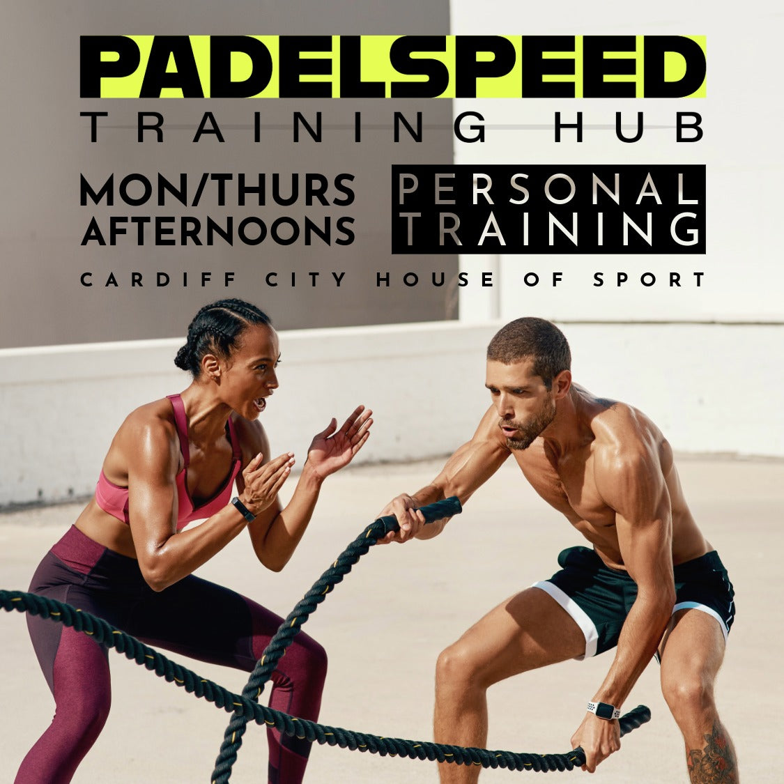 Padelspeed Training Hub: Personal Training (50-minute, Cardiff in-person)