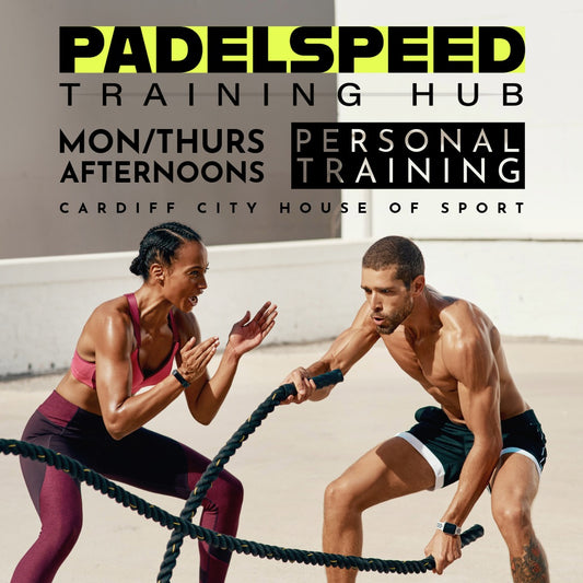 Padelspeed Training Hub: Personal Training (50-minute, Cardiff in-person)
