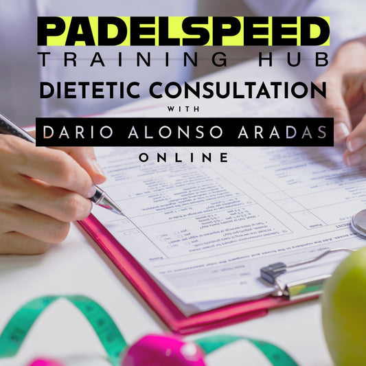 Padelspeed Training Hub: Dietetic Consultation (50-minute, Online)