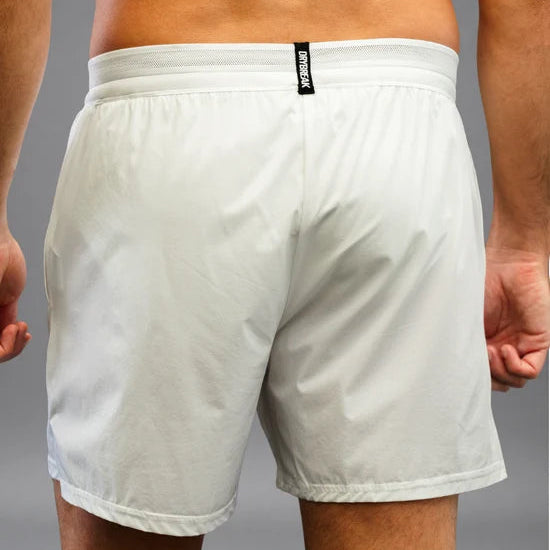 Men's Drybreak White Shorts (Right)