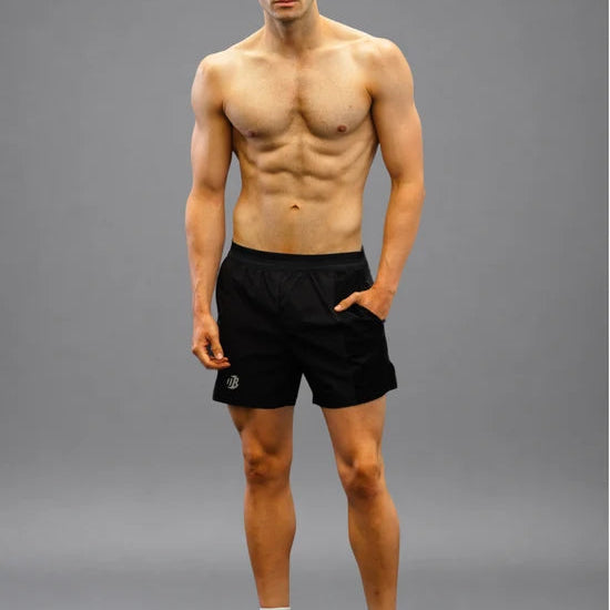 Men's Drybreak Black Shorts (Left)