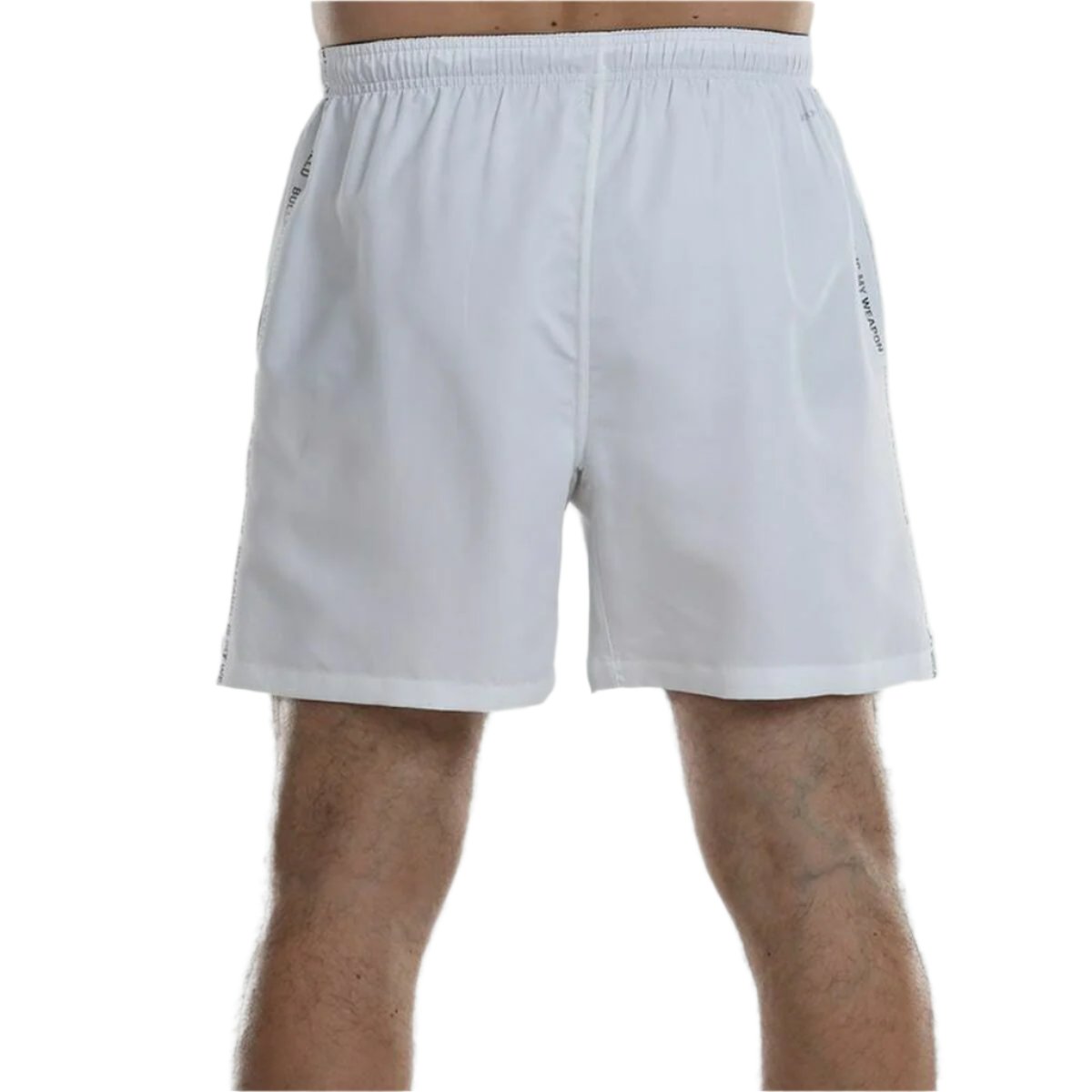 Men's Padel Shorts Bullpadel Agnus White - Padelspeed - UK padel and racket sports shop (Sports and outdoors, Sports clothing)