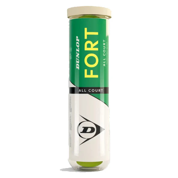 Tennis Balls Dunlop Fort All Court Tournament Select (4 Ball Tube)