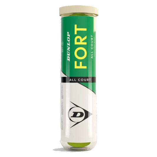 Tennis Balls Dunlop Fort All Court Tournament Select (4 Ball Tube)