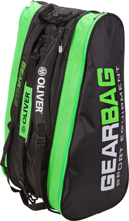 Squash Bag Oliver 'Gearbag' Black & Green