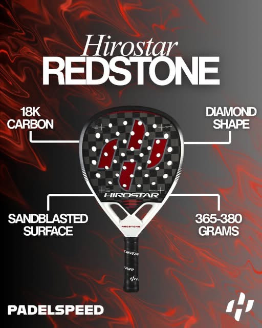 Padel Racket Hirostar Redstone