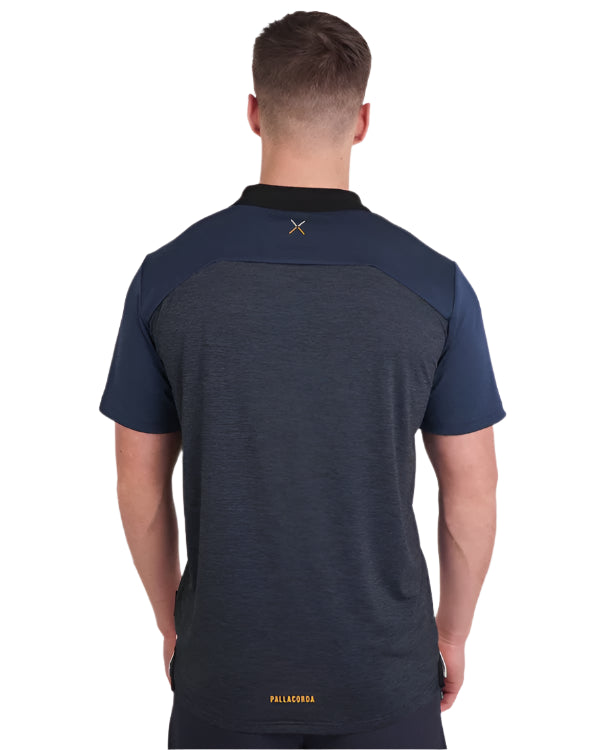 Men's Pallacorda Premium Zip Polo (White)