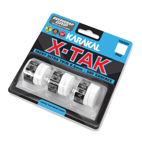 Karakal X-TAK Overwrap Grip (3 Pack)
