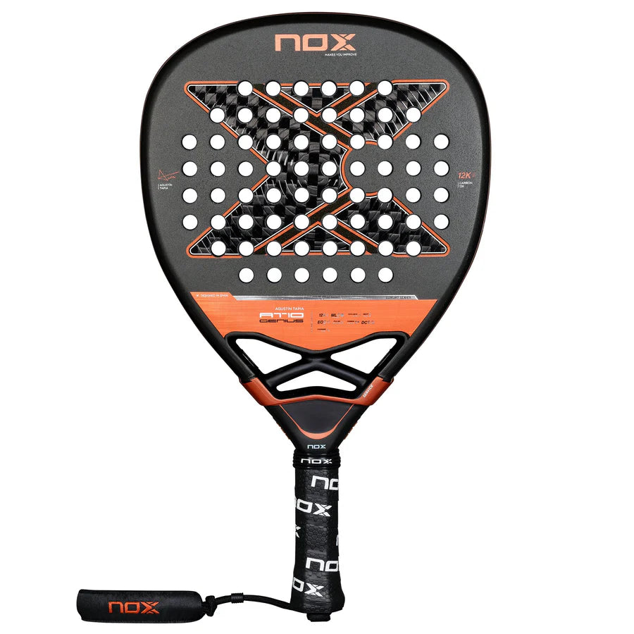 Padel Racket NOX AT10 Genius Attack 12K Racket by Agustin Tapia