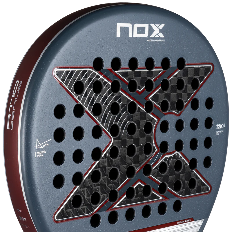 Padel Racket NOX AT10 Genius 12K Agustin Tapia 2025 - Padelspeed - UK padel and racket sports shop (Sports and outdoors, Paddle tennis)