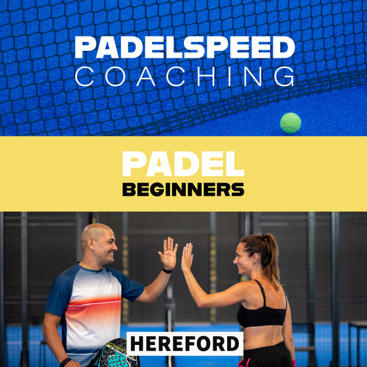 Padelspeed Coaching: Padel Beginners, Thursdays 12-1pm (Hereford)