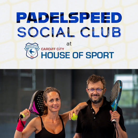 Padelspeed Social Club: Tuesdays 11am-12pm (Cardiff)