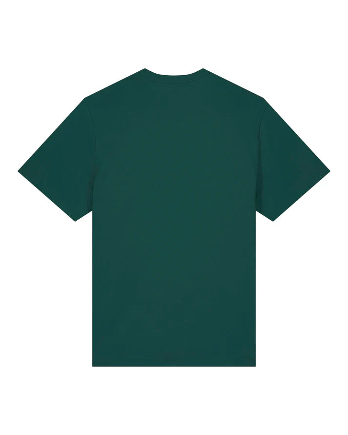 Unisex Organic Cotton T-Shirt Volcadita 'Forest Green' - Padelspeed Padel, Squash & Tennis