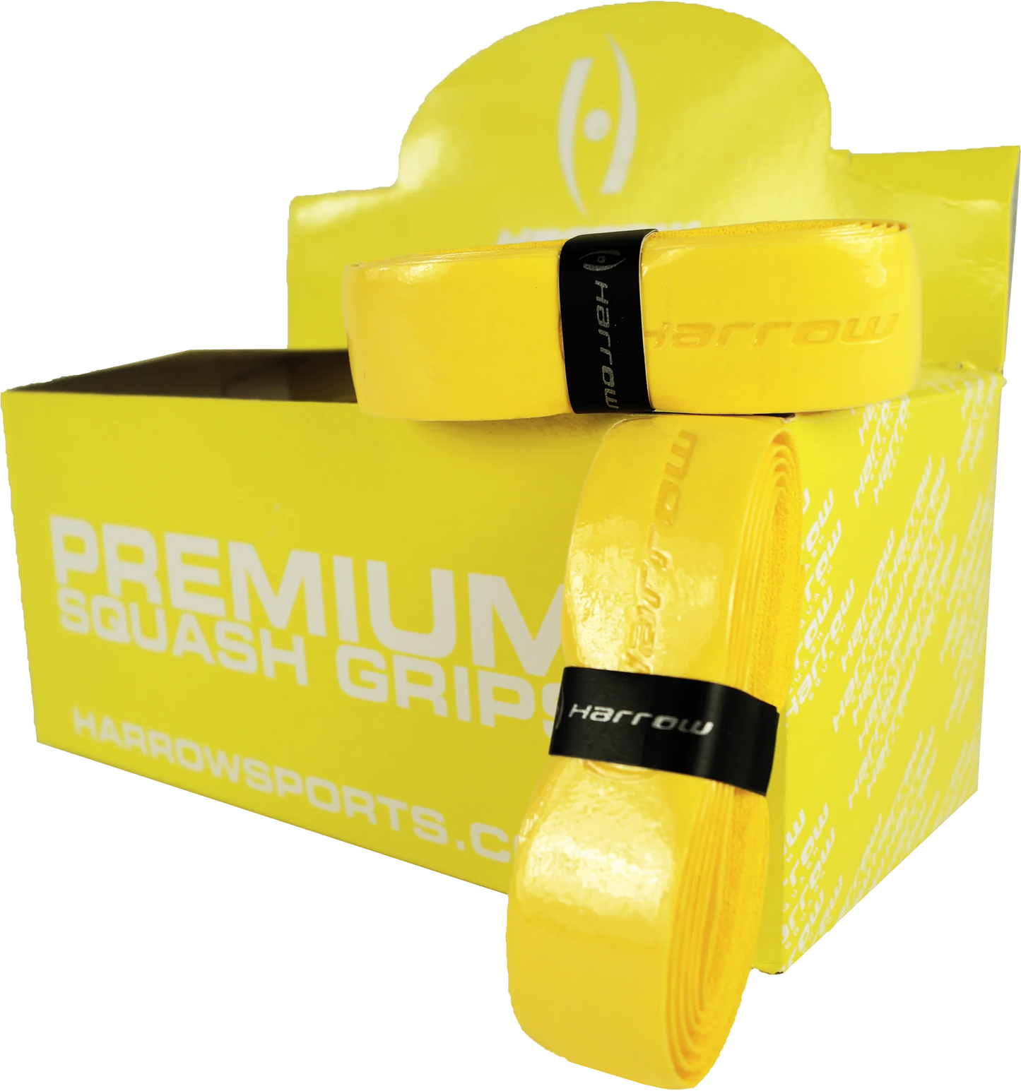 Replacement Racket Grips Harrow 24 Box (Yellow)