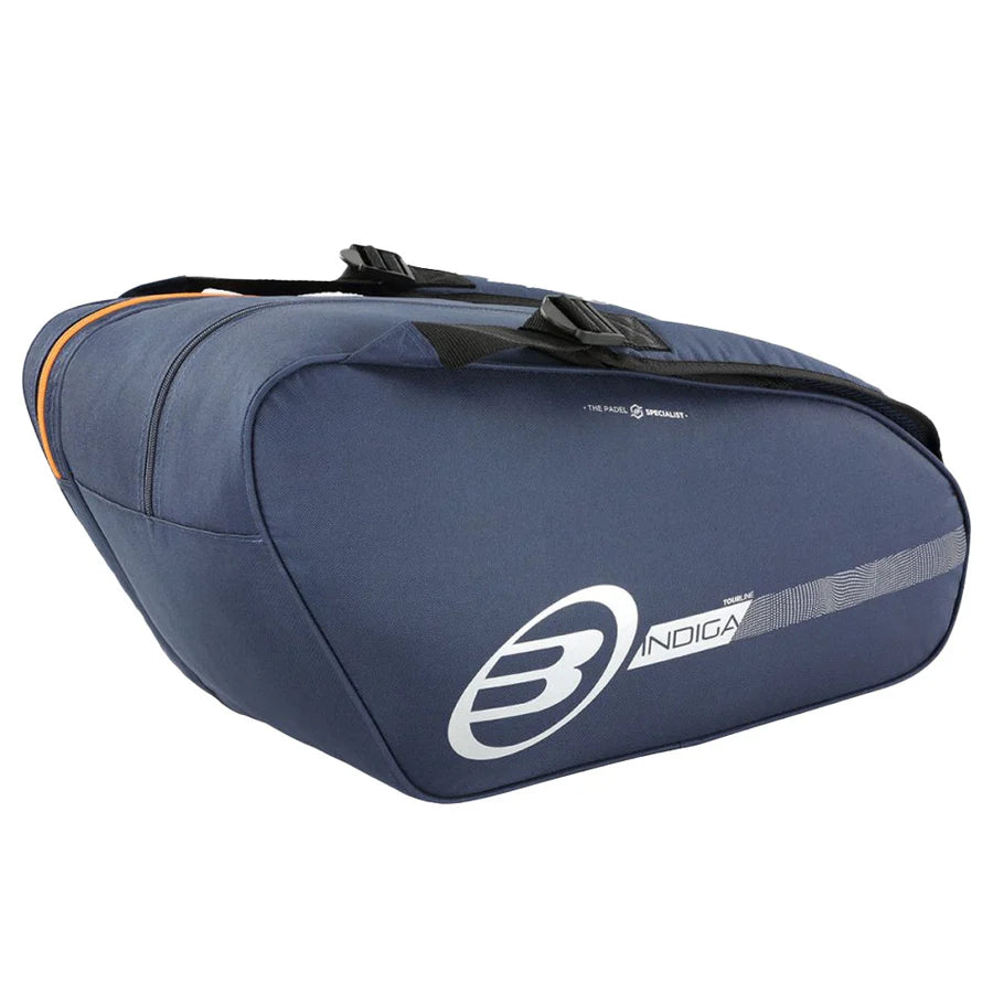 Padel Bag Bullpadel Indiga Tour Navy Blue - Padelspeed Padel, Squash & Tennis