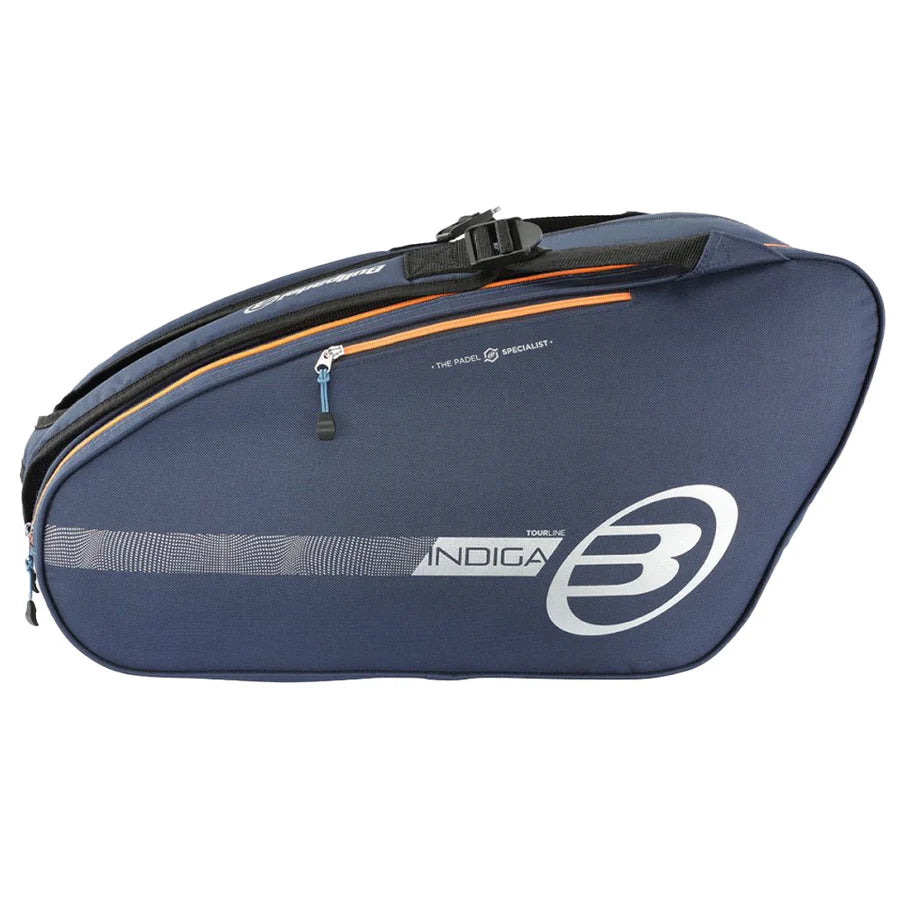 Padel Bag Bullpadel Indiga Tour Navy Blue - Padelspeed Padel, Squash & Tennis