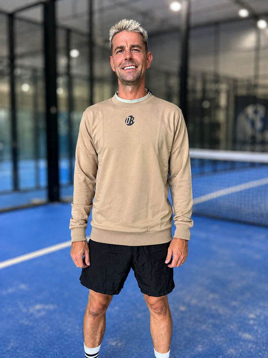 Sudadera beige Drysweat Drybreak para hombre (2026)