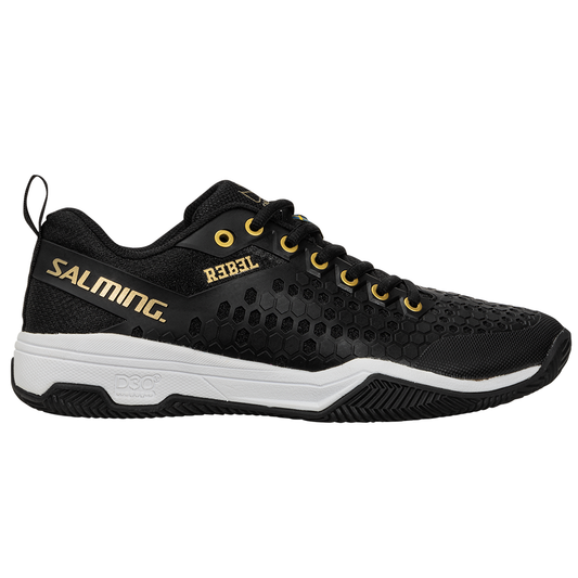 Men's Padel Shoes Salming Rebel (Black/Gold)