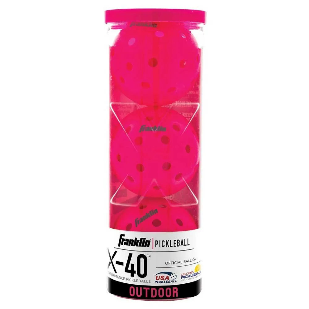 Pickleballs Franklin X-40 Outdoor Rosa