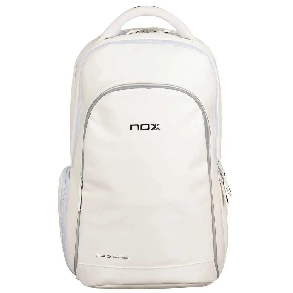 Padel Bag NOX Pro Series White Backpack