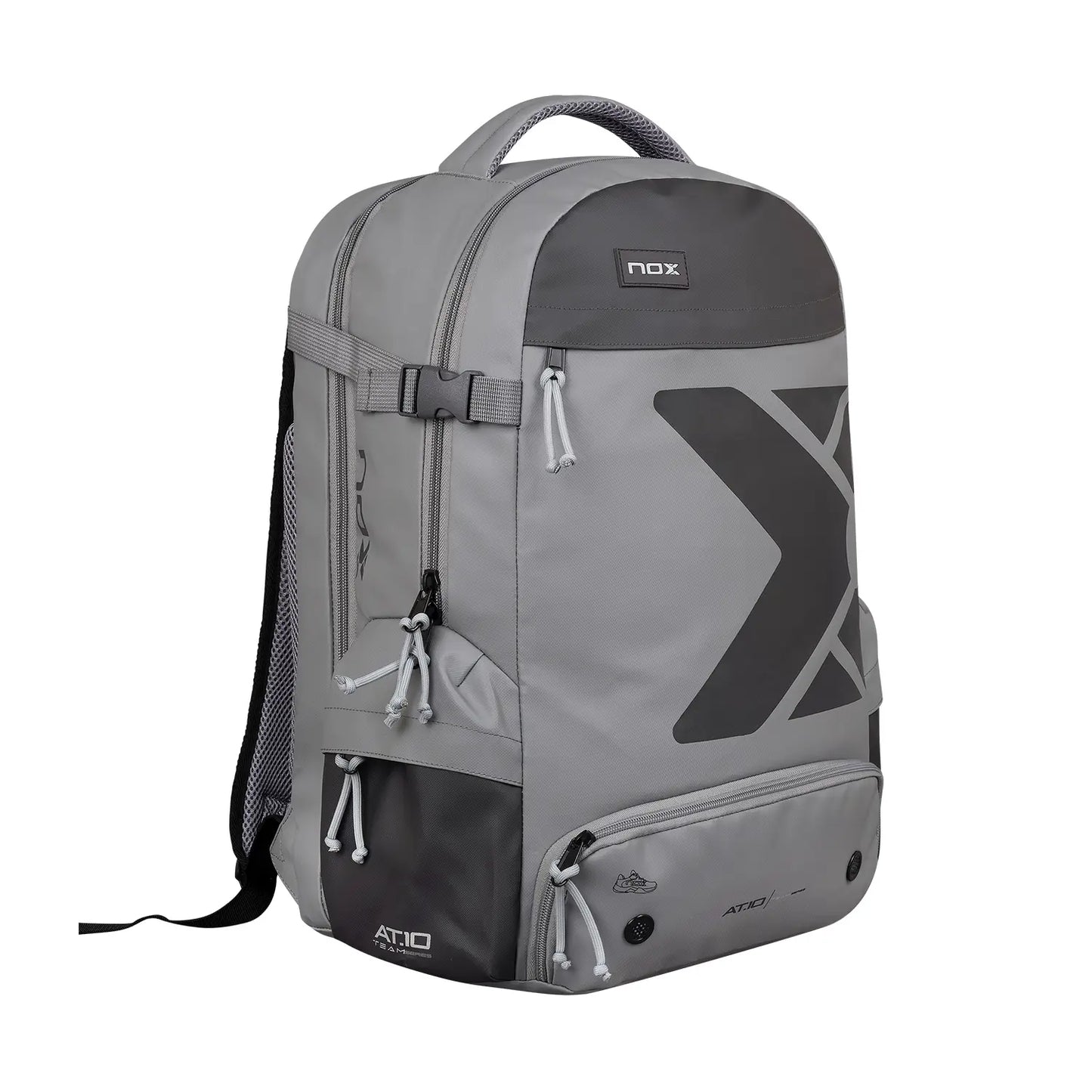 Padel Bag NOX AT10 Team Grey Backpack - Padelspeed - UK padel and racket sports shop (Sports and outdoors, Paddle tennis)