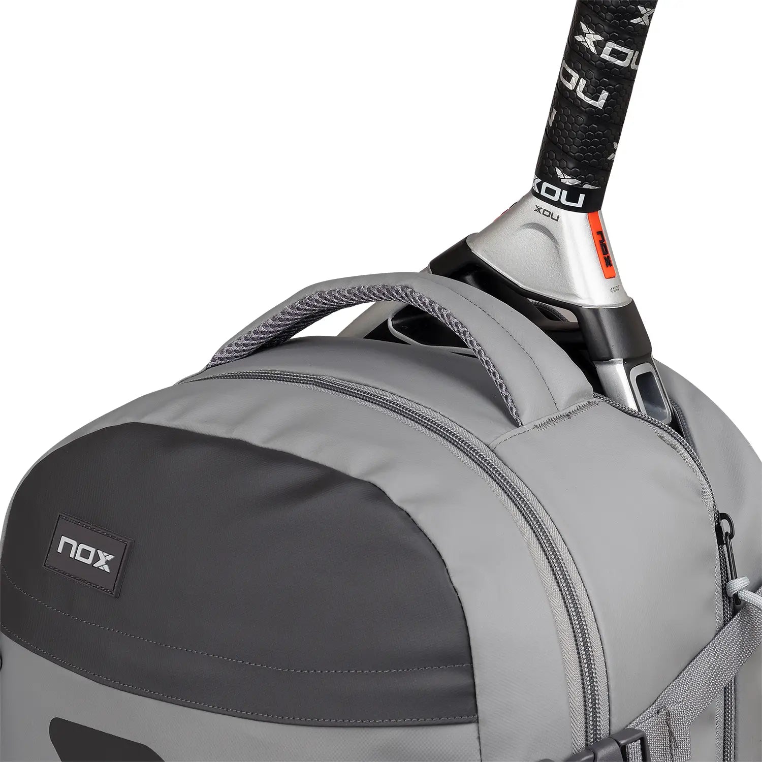 Padel Bag NOX AT10 Team Grey Backpack - Padelspeed - UK padel and racket sports shop (Sports and outdoors, Paddle tennis)
