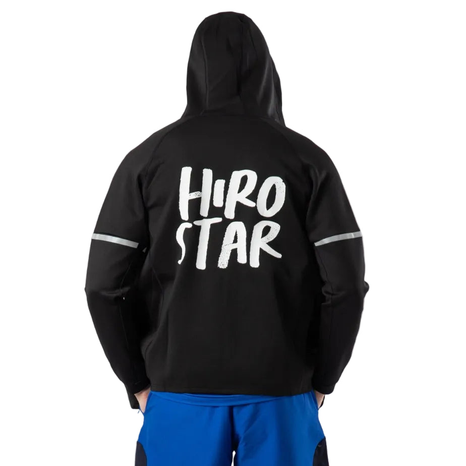 Chaqueta de entrenamiento Hirostar para hombre (negra)