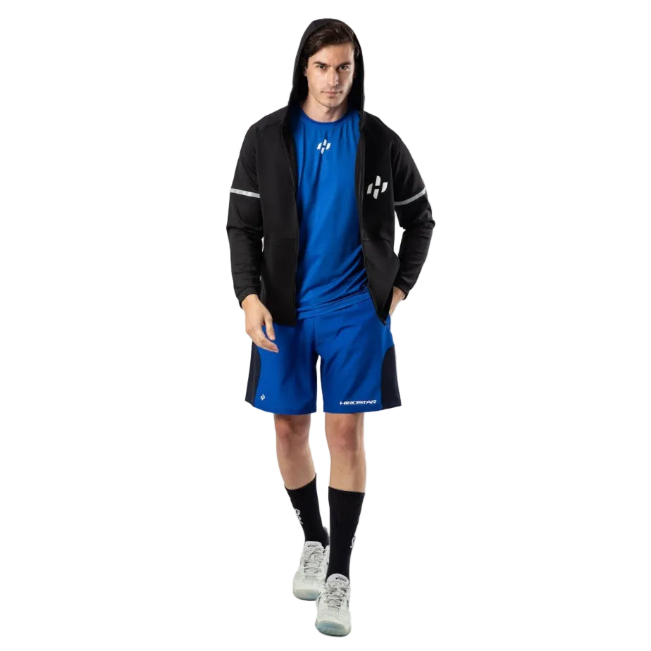 Chaqueta de entrenamiento Hirostar para hombre (negra)